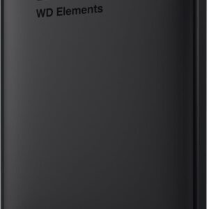 WD 2TB Elements Portable External Hard Drive for Windows, USB 3.2 Gen 1/USB 3.0 for PC & Mac, Plug and Play Ready - WDBU6Y0020BBK-WESN