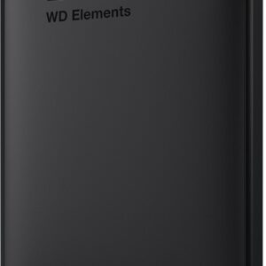 WD 5TB Elements Portable External Hard Drive for Windows, USB 3.2 Gen 1/USB 3.0 for PC & Mac, Plug and Play Ready - WDBU6Y0050BBK-WESN