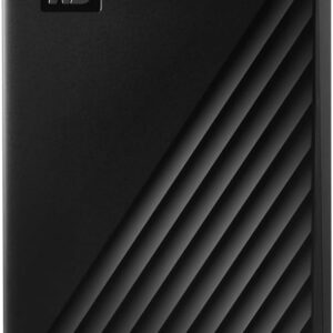 WD 5TB My Passport, Portable External Hard Drive, Black, backup software with defense against ransomware, and password protection, USB 3.1/USB 3.0 compatible - WDBPKJ0050BBK-WESN