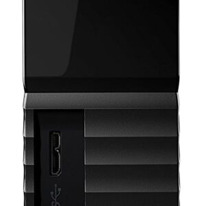 Western Digital 8TB My Book Desktop External Hard Drive, USB 3.0, External HDD with Password Protection and Backup Software - WDBBGB0080HBK-NESN