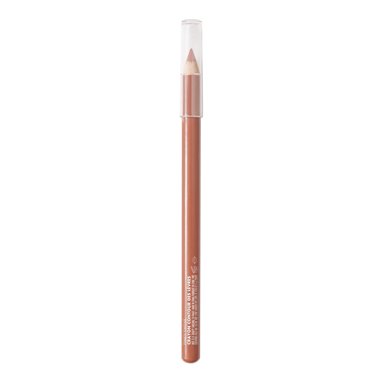 e.l.f. Cream Glide Lip Liner, Highly-Pigmented Pencil For Shaping & Sculpting Lips, Semi-Matte Finish, Vegan & Cruelty-Free, Pinky Swear - Image 7