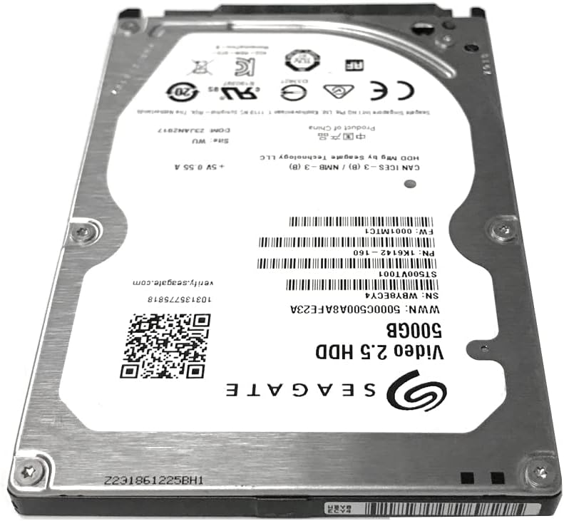 Seagate Video 2.5 HDD Hard Drive - Internal (ST500VT000) - Image 4