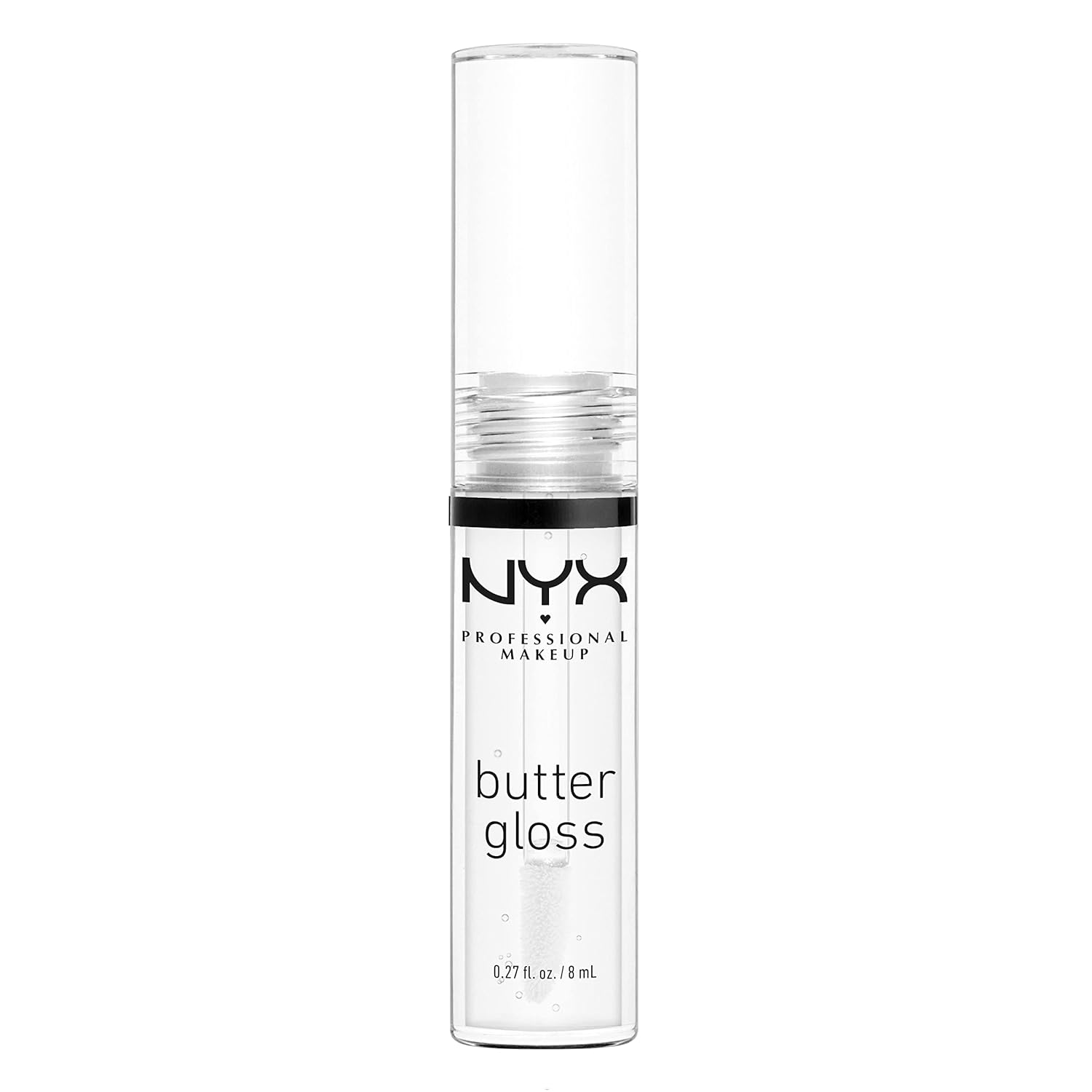 NYX PROFESSIONAL MAKEUP Butter Gloss, Non-Sticky Lip Gloss - Sugar Glass ,Clear - Image 9