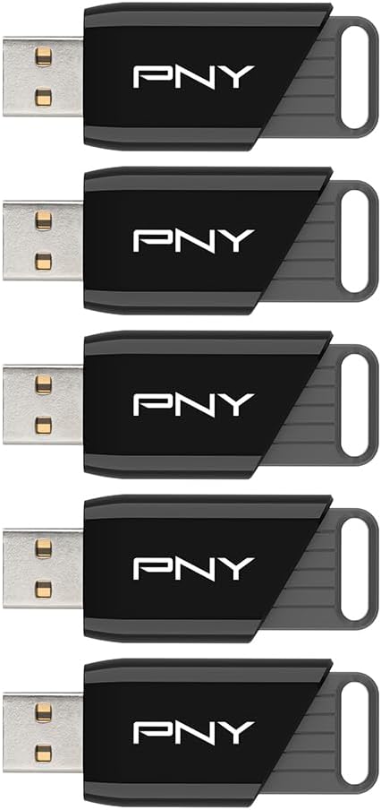 PNY 32GB Attaché X USB 3.2 Gen 1 Flash Drive, Advanced Performance Up to 130MB/s Read, Everyday Data Store & Transfer, Reliable Portable Storage, Durable, Type-A, Computers, Laptops, Desktops, 5-Pack - Image 3