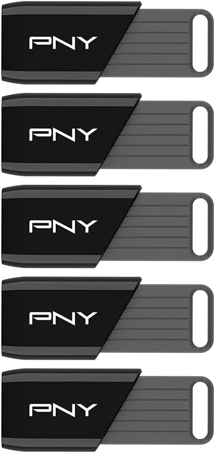 PNY 32GB Attaché X USB 3.2 Gen 1 Flash Drive, Advanced Performance Up to 130MB/s Read, Everyday Data Store & Transfer, Reliable Portable Storage, Durable, Type-A, Computers, Laptops, Desktops, 5-Pack - Image 4