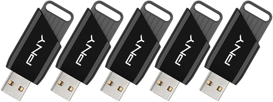 PNY 32GB Attaché X USB 3.2 Gen 1 Flash Drive, Advanced Performance Up to 130MB/s Read, Everyday Data Store & Transfer, Reliable Portable Storage, Durable, Type-A, Computers, Laptops, Desktops, 5-Pack - Image 7