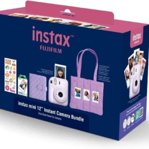 FUJIFILM Instax Mini 12 Holiday Bundle 2025 – Lilac Purple