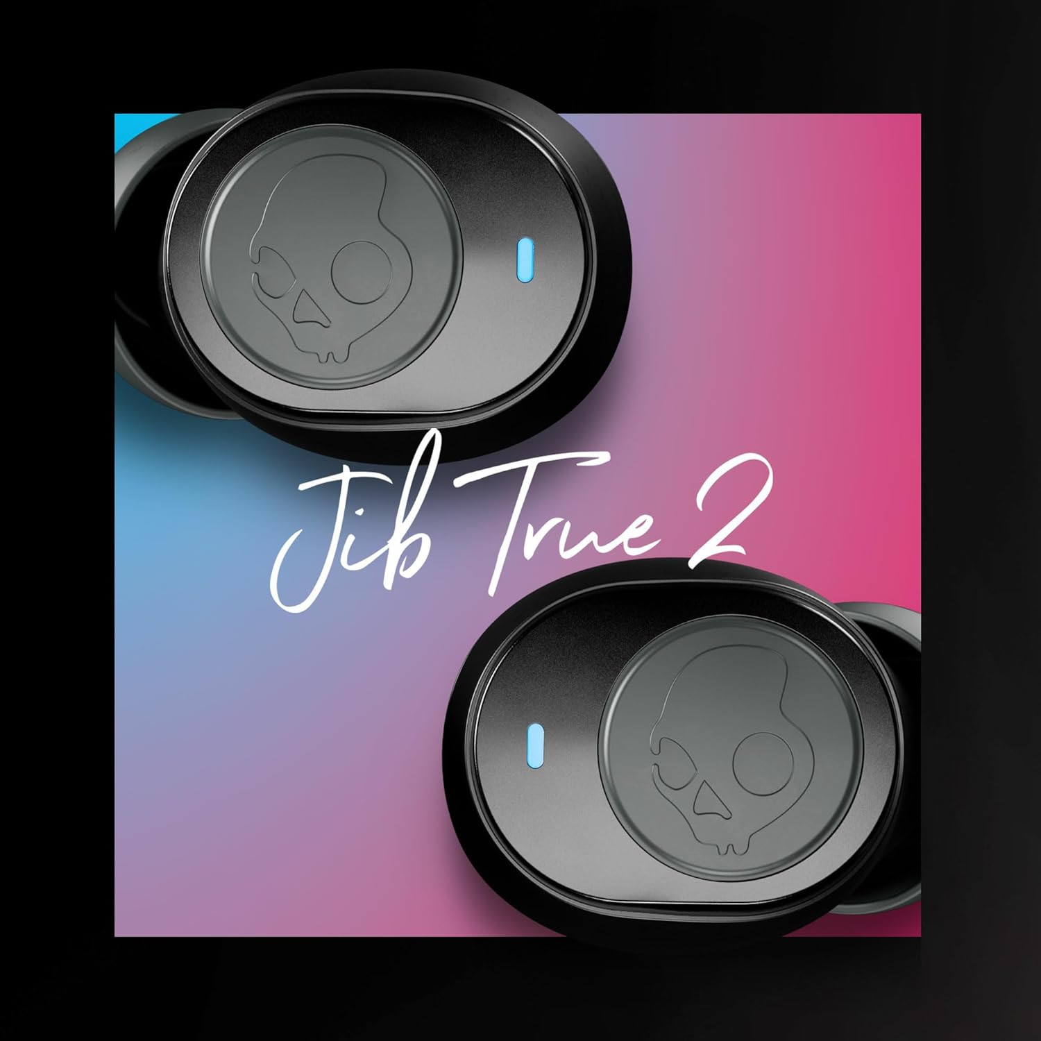 Skullcandy Jib True 2 Wireless Earbuds, Bluetooth Headphones, Up to 33 Hours Battery with Charging Case, Noise Isolating Fit, Sweat and Water Resistant, Microphone for iPhone Android - True Black - Image 9