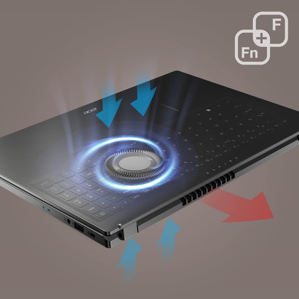 Acer Aspire 5 15 Slim Laptop | 15.6" FHD IPS Touch 1920 x 1080 | Intel Core i7-1355U | Intel Iris Xe Graphics | 16GB LPDDR5 | 512GB Gen 4 SSD | Wi-Fi 6E 802.11ax | Backlit Keyboard | - Image 6