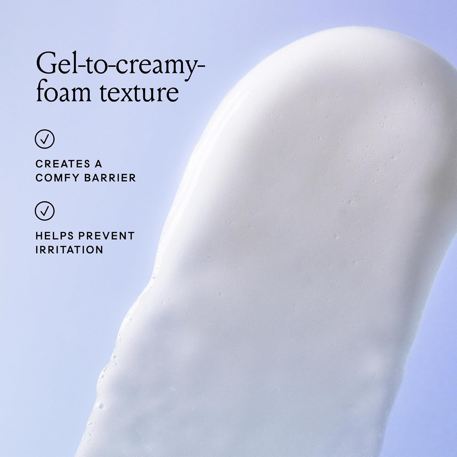 Billie - V Smooth - Shave Gel + Cleanser for Pubic Hair & Skin - pH-Balanced - Fragrance-Free - Gynecologist-Approved - 6.5 oz. - Image 3