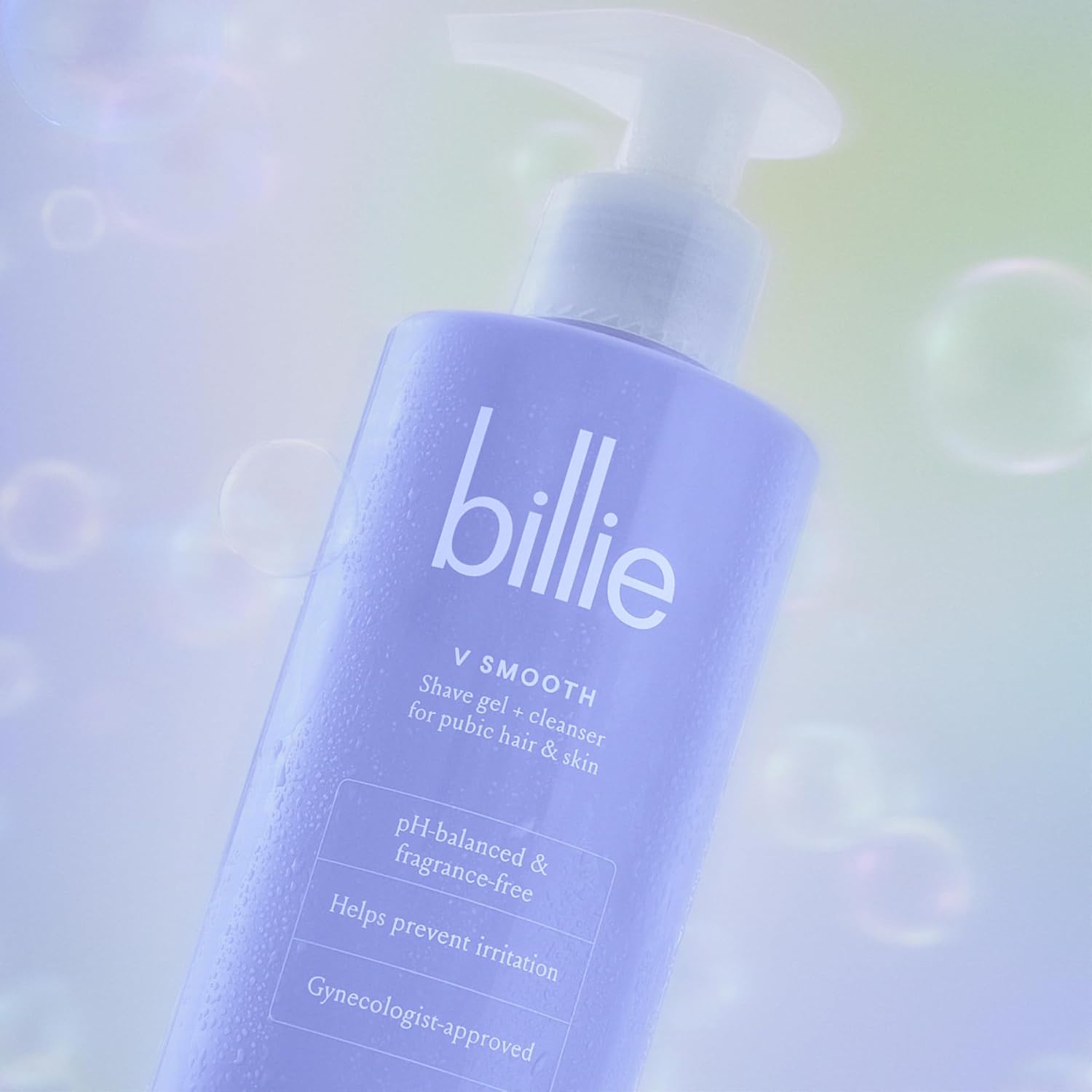 Billie - V Smooth - Shave Gel + Cleanser for Pubic Hair & Skin - pH-Balanced - Fragrance-Free - Gynecologist-Approved - 6.5 oz. - Image 6