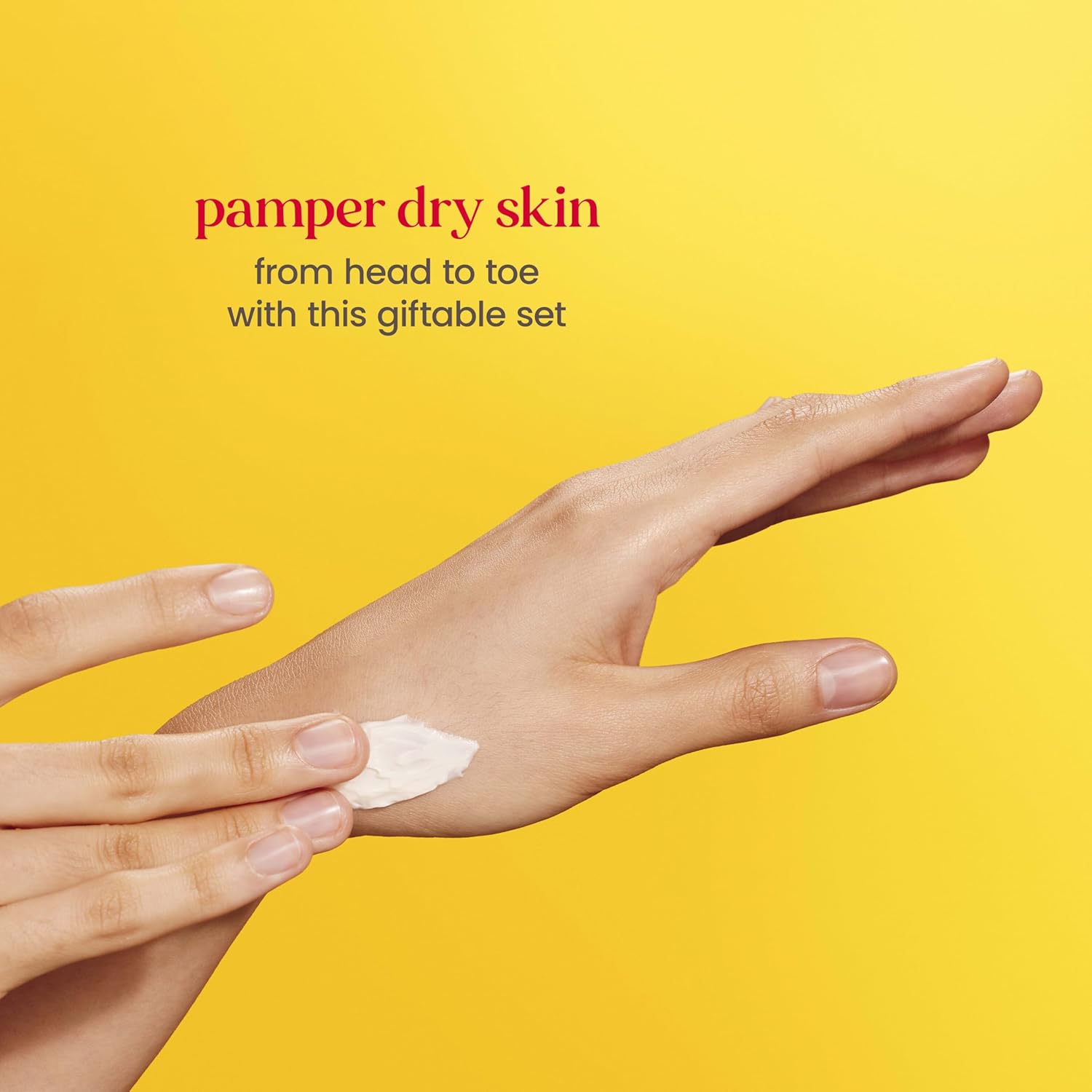 Burt's Bees Christmas Gifts - Tips and Toes Kit, 6 Travel Size Products for Stocking Stuffers - Pomegranate Moisturizing Lip Balm, 2 Hand Creams, Foot Cream, Cuticle Cream, and Hand Salve - Image 5