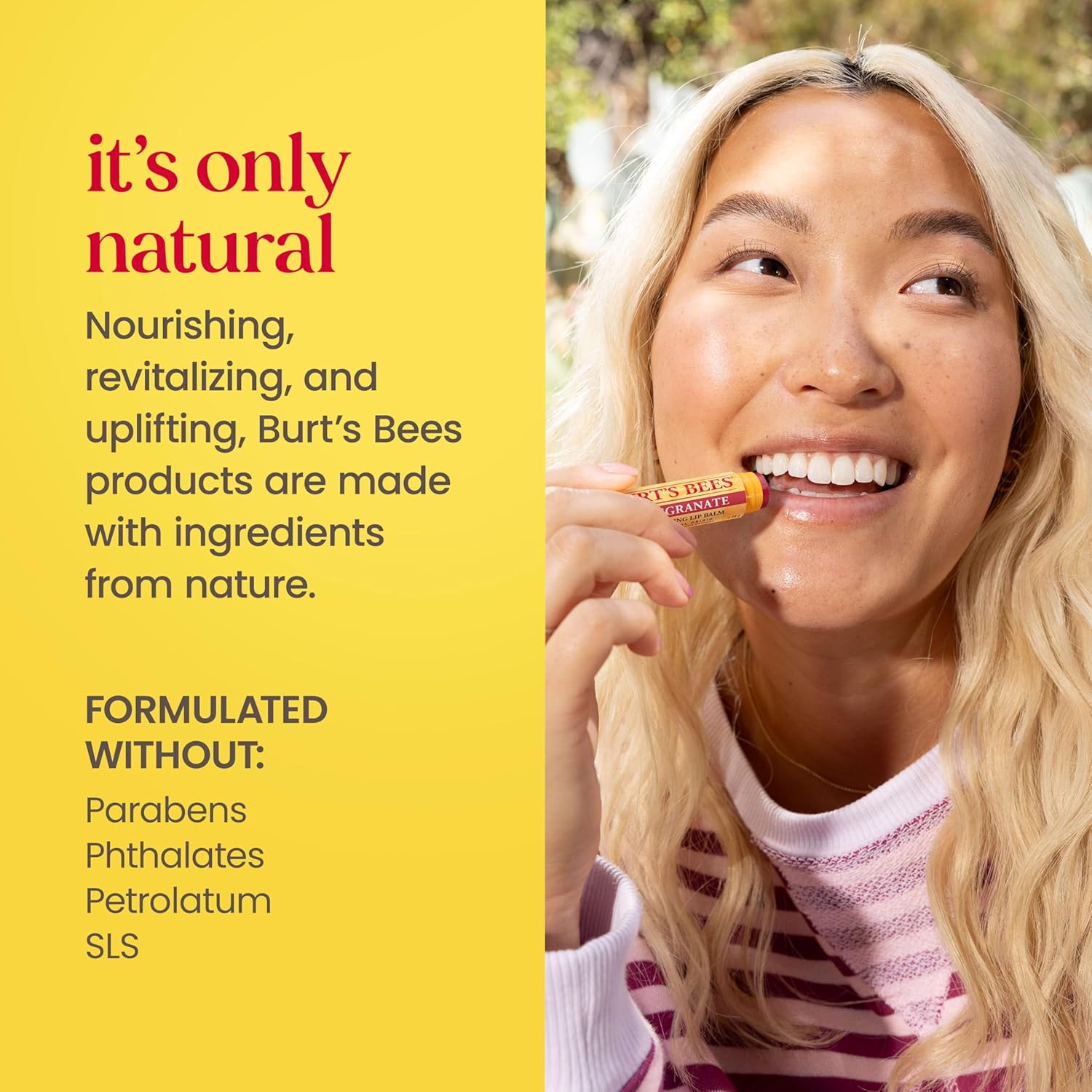 Burt's Bees Christmas Gifts - Tips and Toes Kit, 6 Travel Size Products for Stocking Stuffers - Pomegranate Moisturizing Lip Balm, 2 Hand Creams, Foot Cream, Cuticle Cream, and Hand Salve - Image 12