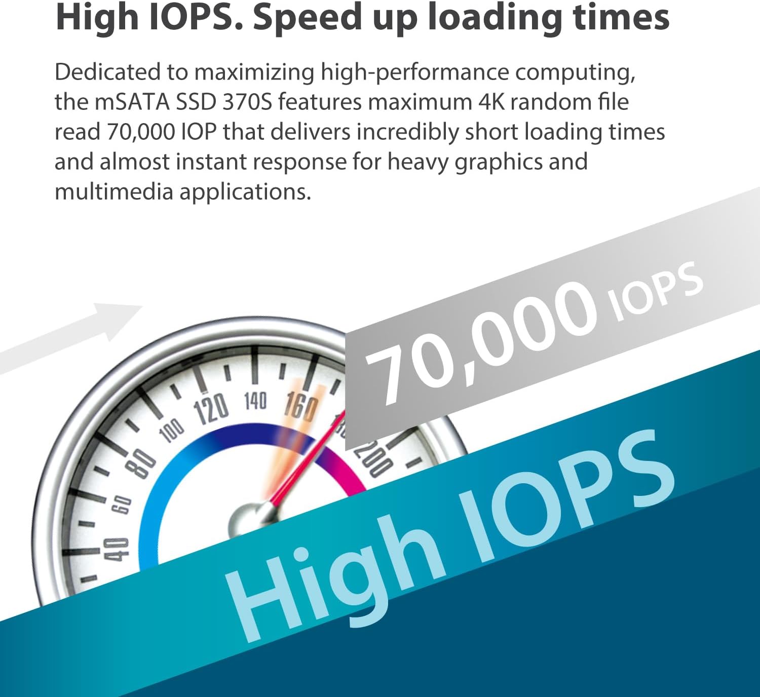 Transcend 64GB SATA III 6G/s mSATA SSD, Internal Solid State Drive, Up to 530 MB/s, Dram Cache, for Ultrabook, Desktop, Tablet PC, Server, MLC - TS64GMSA370S - Image 6