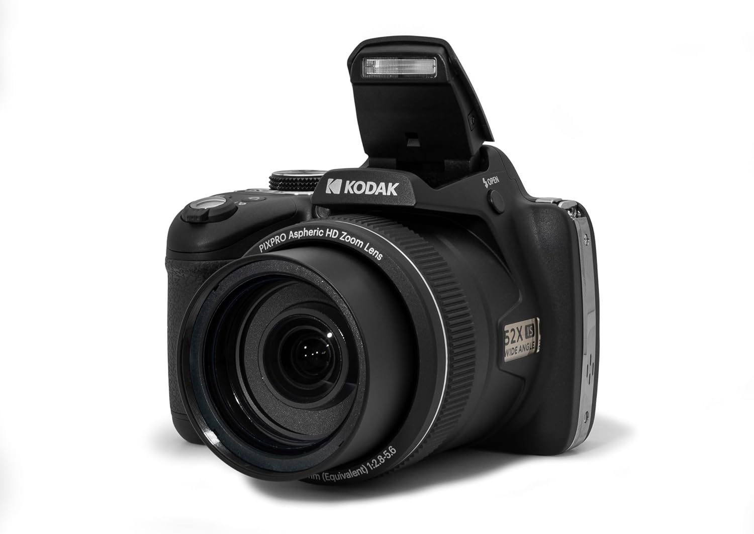 Kodak PIXPRO Astro Zoom AZ528-BK 16 MP Digital Camera with 52x Optical Zoom 24mm Wide Angle Lens 6 fps Burst Shooting 1080P Full HD Video Wi-Fi Connectivity and a 3" LCD Screen (Black) - Image 3