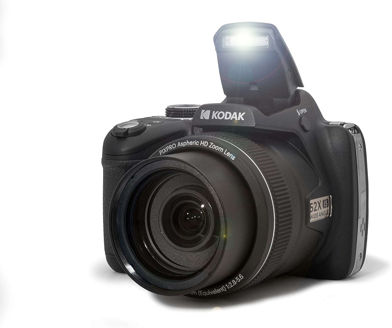 Kodak PIXPRO Astro Zoom AZ528-BK 16 MP Digital Camera with 52x Optical Zoom 24mm Wide Angle Lens 6 fps Burst Shooting 1080P Full HD Video Wi-Fi Connectivity and a 3" LCD Screen (Black) - Image 9
