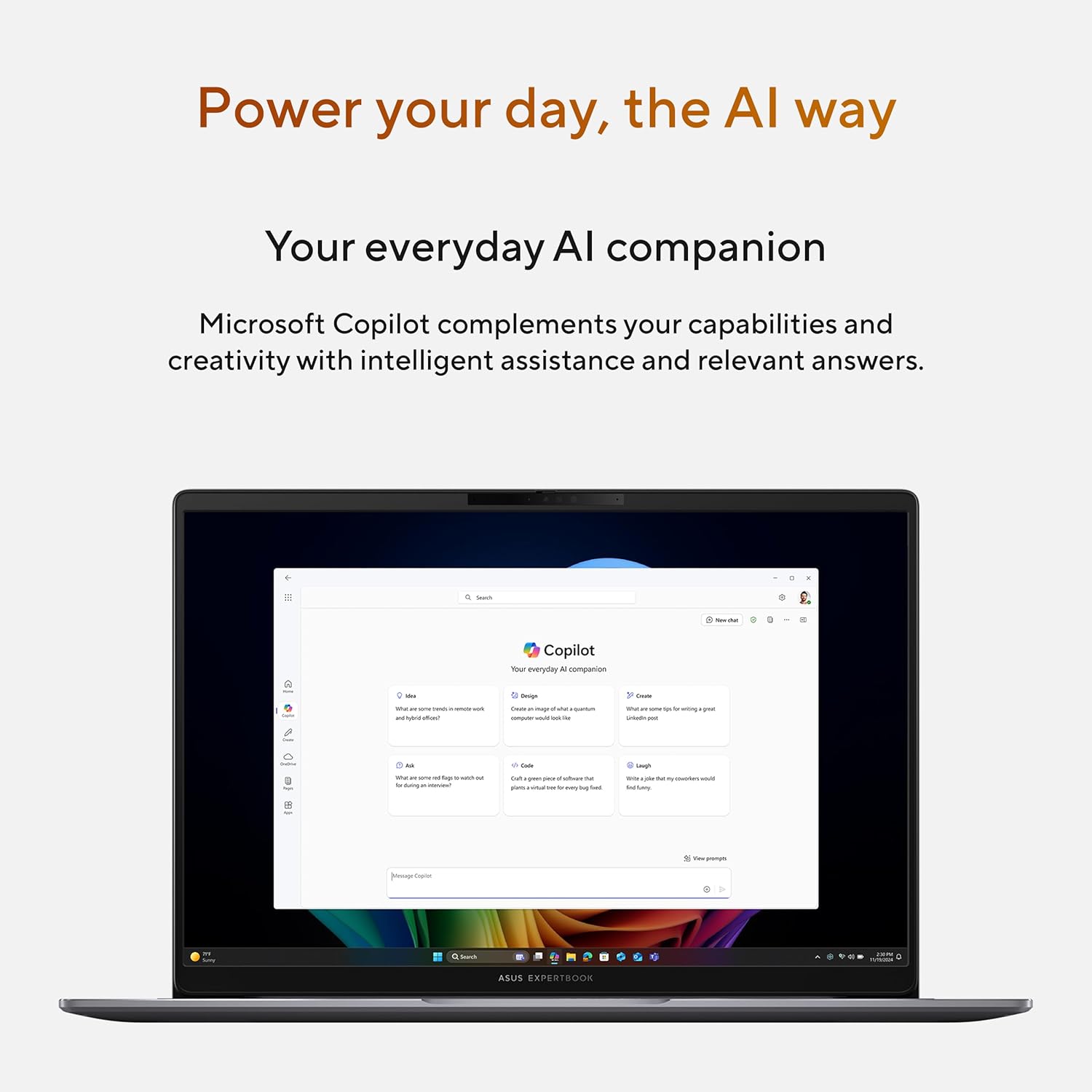 ASUS ExpertBook PM3 16” Business Laptop, AMD Ryzen AI 7 350 Processor, 32GB RAM, 1TB SSD, WiFi 7, Windows 11 Pro, Misty Grey, PM3606CKA-XS76 - Image 7