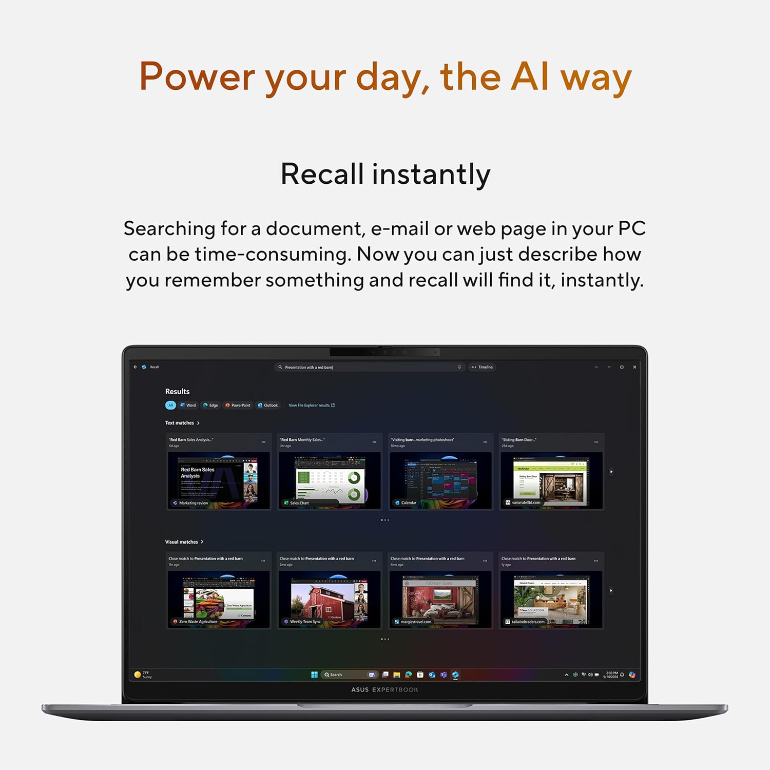 ASUS ExpertBook PM3 16” Business Laptop, AMD Ryzen AI 7 350 Processor, 32GB RAM, 1TB SSD, WiFi 7, Windows 11 Pro, Misty Grey, PM3606CKA-XS76 - Image 8