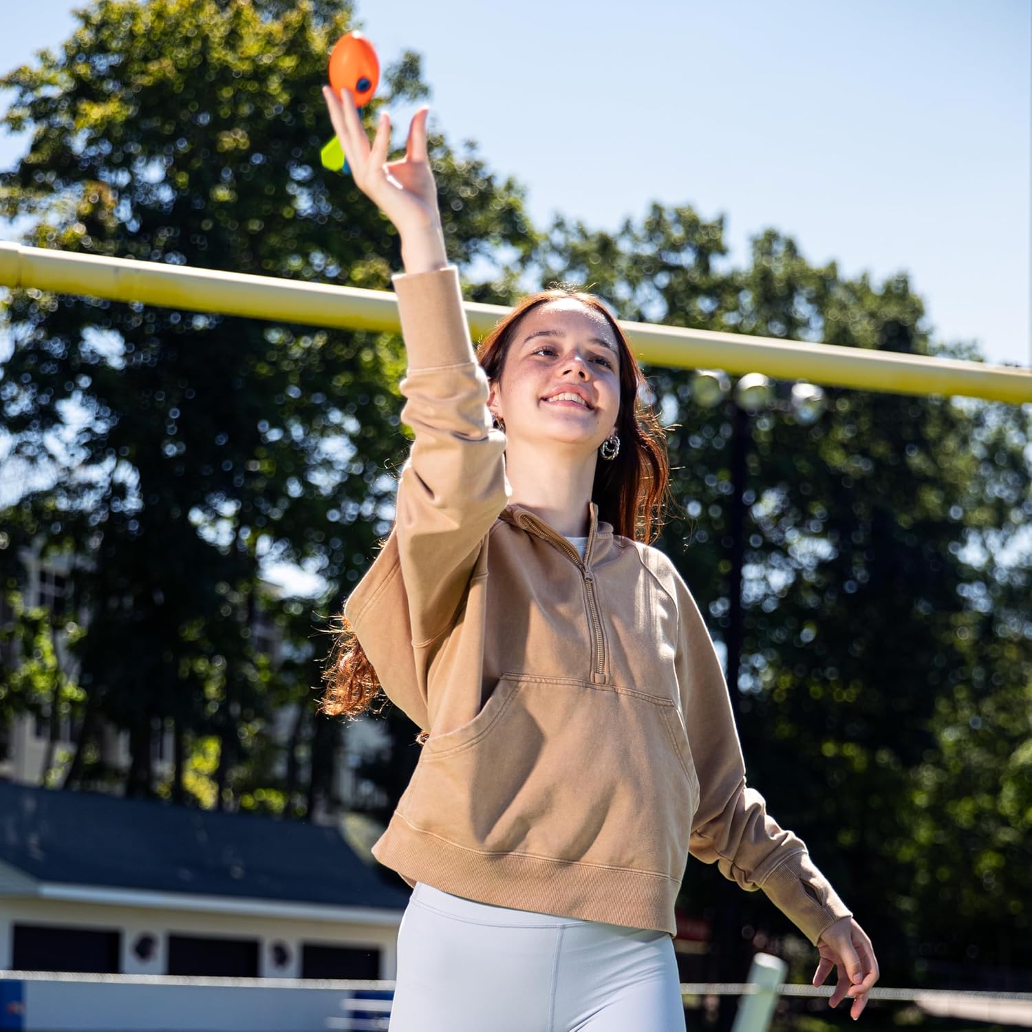 NERF Vortex Mini Aero Howler Foam Football - NERF Soft Mini Vortex Football for Long-Distance Throws - Perfect for Pool + Beach Ball - Kids Aero Howler Whistle Foam Ball - Image 7