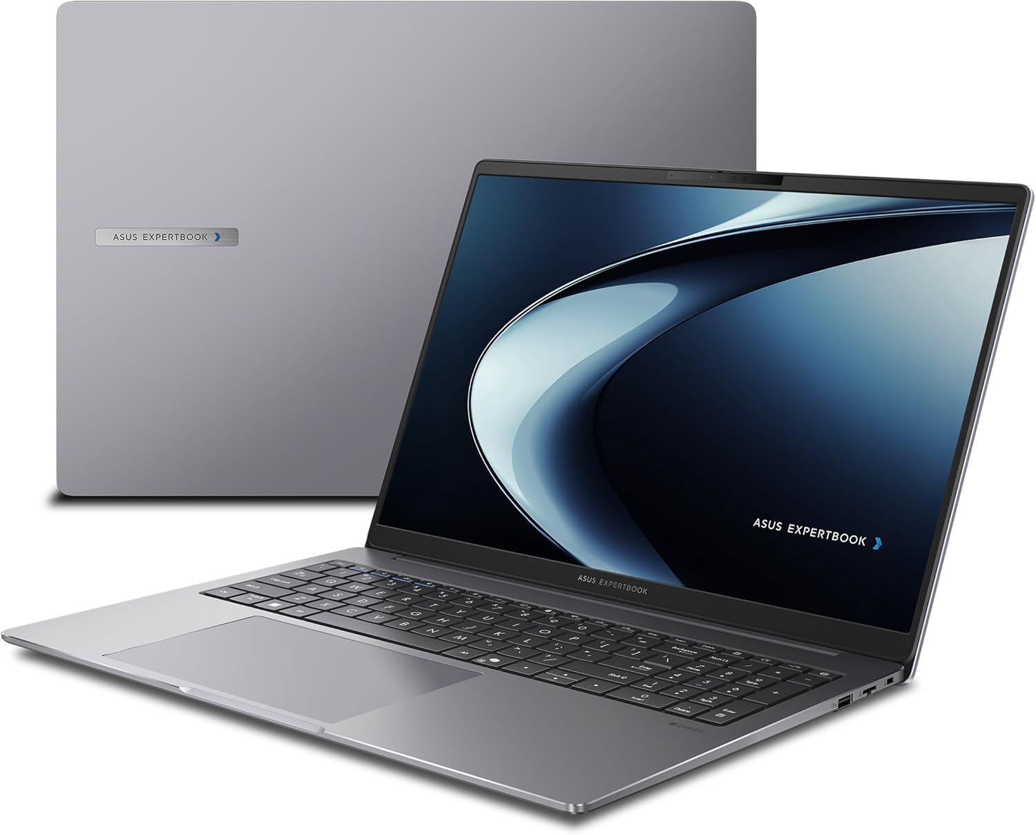 ASUS ExpertBook PM3 16” Business Laptop, AMD Ryzen AI 7 350 Processor, 32GB RAM, 1TB SSD, WiFi 7, Windows 11 Pro, Misty Grey, PM3606CKA-XS76