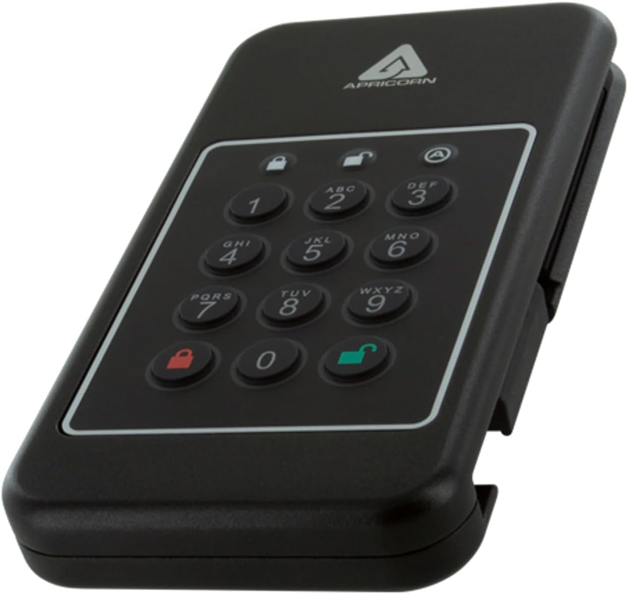 Apricorn 1TB Aegis NVX – Ultra High Speed NVMe 10Gbps USB Type C Hardware-Encrypted Drive (ANVX-1TB) - Image 2