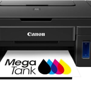 Canon G3200 All-In-One Wireless Supertank (MegaTank) Printer| Copier| Scanner| and Mobile Printing, Black, 6.5" x 17.6" x 13" (0630C002)