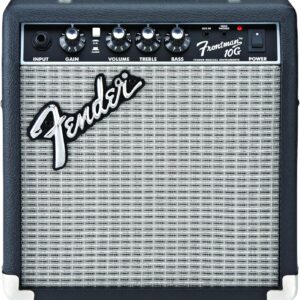 Fender Frontman 10G Guitar Amp, 10 Watts, with 2-Year Warranty, 6 Inch Fender Special Design Speaker, 5.75Dx10.25Wx11H Inches