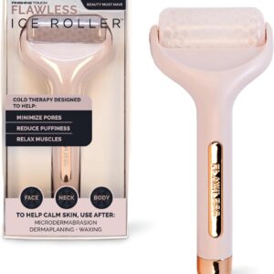 Finishing Touch Flawless Facial Massage Ice Roller, 1 Count (Pack of 1)