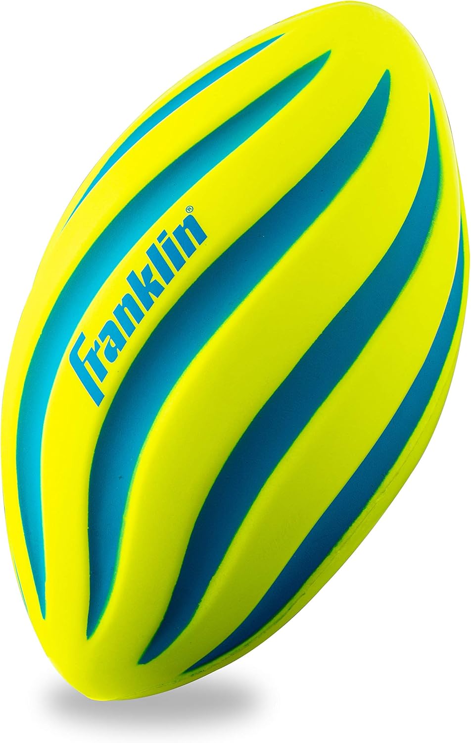 Franklin Sports Kids Foam Football - Mini Soft Foam Youth Football - Indoor + Outdoor Toy for Kids - Probrite 9" Mini Ball - Soft Backyard + Practice Toy Ball - Yellow
