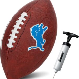 Franklin Sports NFL Football - Youth Junior Size Football for Kids - Official NFL Team Logo + Colors - Fan Shop Ball