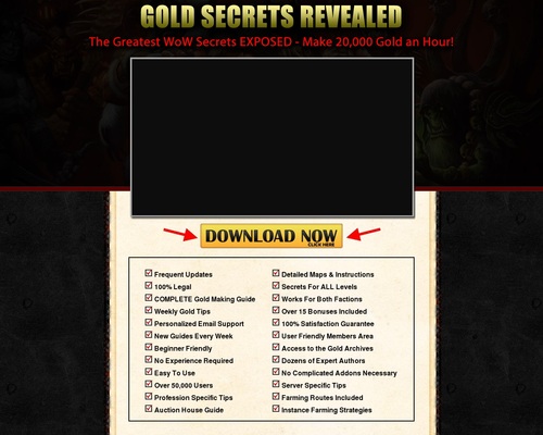 Hayden's World of Warcraft Secret Gold Guide