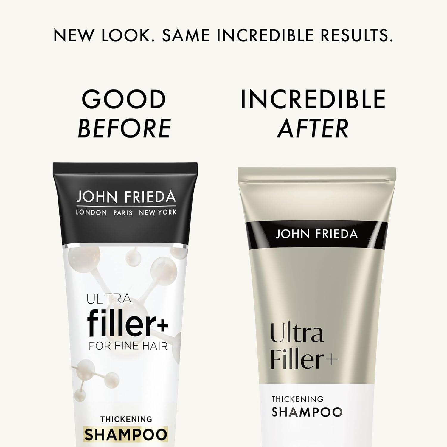 John Frieda ULTRAfiller+ Thickening Shampoo, Strengthening Shampoo for Damaged or Thin Hair, Infused with Biotin and Hyaluronic Acid to Strengthen Hair for Thicker Fuller Results, 8.3 Oz - Image 2