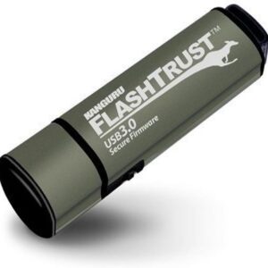 Kanguru Flash Trust – 64GB Secure Firmware Flash Drive – Write Protect Switch – SuperSpeed USB 3.0