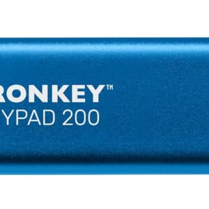 Kingston IronKey Keypad 200 Type -A Hardware-encrypted USB Flash Drive FIPS 140-3 Level 3 (Pending) with XTS-AES 256-bit Hardware Encryption – IKKP200/512GB