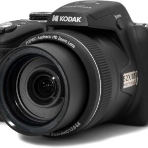 Kodak PIXPRO Astro Zoom AZ528-BK 16 MP Digital Camera with 52x Optical Zoom 24mm Wide Angle Lens 6 fps Burst Shooting 1080P Full HD Video Wi-Fi Connectivity and a 3" LCD Screen (Black)