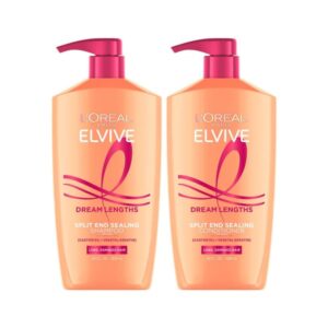 L'Oreal Paris Elvive Dream Lengths Shampoo and Conditioner Kit, Paraben Free, 1 kit