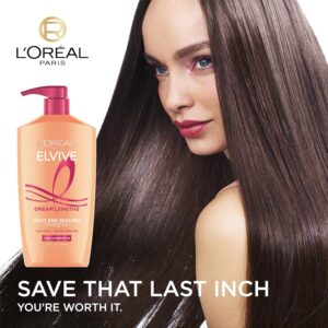 L’Oreal Paris Elvive Dream Lengths Shampoo and Conditioner Kit, Paraben Free, 1 kit