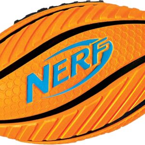 Nerf Kids Foam Football - Spiral Grip Mini Soft Foam Football for Kids - Easy Grip Junior Ball - 8.5"