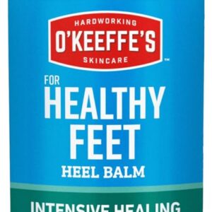 O'Keeffe's for Healthy Feet Intensive Healing Balm; Guaranteed Relief for Extremely Dry; Cracked Feet; Heel Balm that Instantly Fills Dry; Cracked Heels; 2.2oz Stick; (Pack of 1)