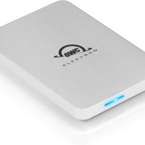 OWC Envoy Pro Elektron Portable SSD - 1TB External Solid State Drive USB 3.2 Gen 2 - USB-C SSD - Professional Grade Speed 10Gb/s Read and Write - Crushproof, Dustproof, and Waterproof
