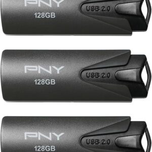 PNY 128GB Attaché USB 2.0 Flash Drive 3-Pack