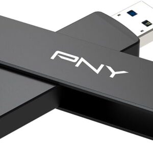 PNY 2TB Duo Link V3 USB 3.2 Gen 2 Type-C & Type-A OTG Flash Drive Extreme Speeds Read/Write 1000/800MB/s External Mobile Storage Compatible with Smartphone/Tablet/Laptops/Desktops
