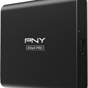 PNY EliteX-PRO 2TB USB 3.2 Gen 2x2 Type-C Portable Solid State Drive (SSD) – (PSD0CS2260-2TB-RB)