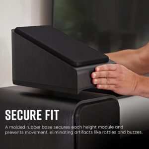 Polk Signature Elite ES90 Height Module Speaker (Pair) for Immersive Overhead Sound, Terylene Dome Tweeter, Mica-Fortified Polypropylene Midrange Woofer, Dolby Atmos, DTS:X, & IMAX Enhanced, Black