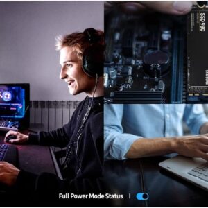 Samsung 980 SSD 1TB PCle 3.0×4, NVMe M.2 2280, Internal Solid State Drive, Storage for PC, Laptops, Gaming and More, HMB Technology, Intelligent Turbowrite, Speeds of up-to 3,500MB/s, MZ-V8V1T0B/AM