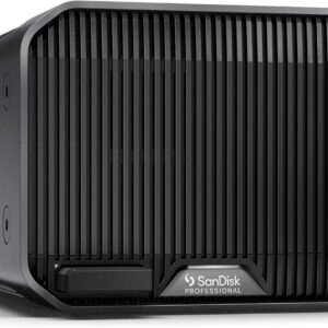 SanDisk Professional 16TB G-RAID Mirror - External HDD, RAID with Redundancy, Thunderbolt 3, USB (10Gbps), 7200RPM Ultrastar Hard Drive, Up to 250MB/s Read in RAID 1 - SDPHH2H-016T-NBAAD