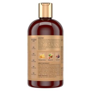 Shea Moisture Intensive Hydration Shampoo Manuka Honey and Mafura Oil for Dry, Damaged Hair Sulfate-Free 13 oz