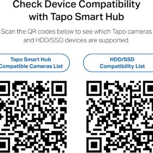 Tapo Smart Home Central Hub for Smart Devices – Connect up to 16 Our Cameras & 64 Sub-G Sensors, Built-in 16GB Storage + 2.5” SATA Expandable Storage Option, Improves Camera AI Accuracy – Tapo H500