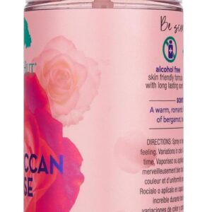 Tree Hut Moroccan Rose Fragrance Mist, Refreshing Body Spray with Light Floral Scent for Women, Layer with Favorite Scents, Holiday Gift & Stocking Stuffer, 6 fl oz
