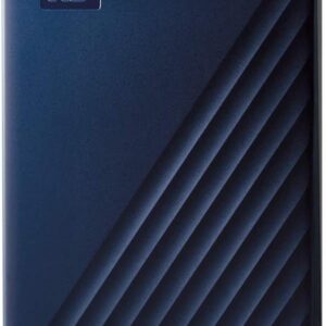 WD 2TB My Passport for Mac, Navy, Portable External Hard Drive with backup software and password protection, USB 3.1/USB 3.0 compatible – WDBA2D0020BBL-WESN
